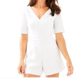 Lilly Pulitzer Zina Stretch Romper NWT